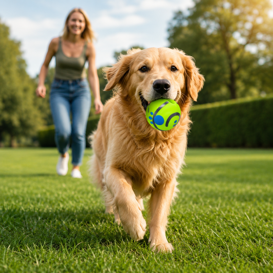 Interactive Dog Training Ball