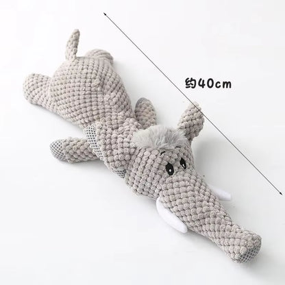 Squeaky Animal Plush Toys – Fun, Teething & Tooth-Cleaning in One