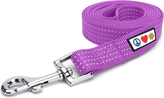 Orchid Dog Leash 6 Ft XS/S Reflective Durable Lightweight Dog Lead for Small Dogs and Puppies