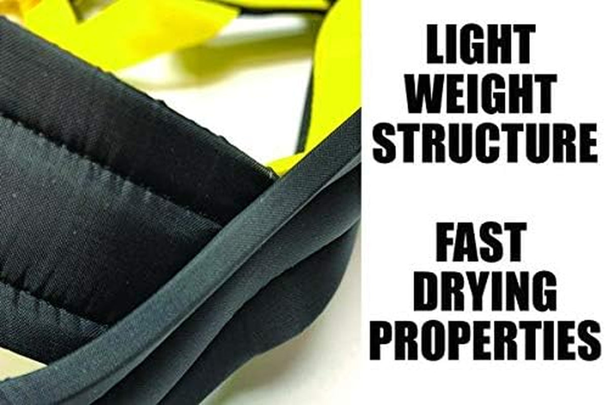 Adjustable Sled Pro Harness (Large, Yellow), Dog Harness for Large Breeds, Giant Dogs, Sled Pulling